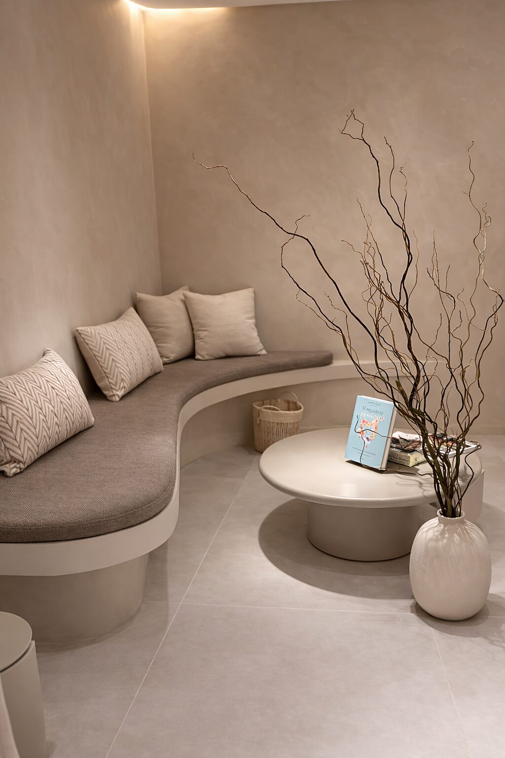 Sala de espera en Clínica Dra. Garrigós, Alicante