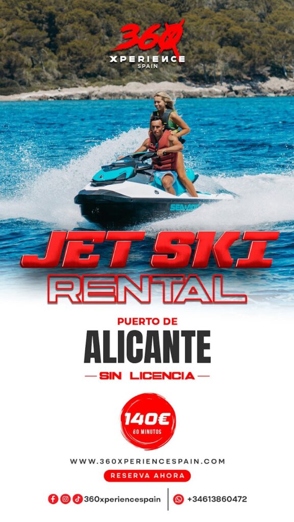 Imagen de Jet Ski Rental Alicante / Location de Jet Ski Alicante/ 360xperience/ Motos de Agua Alicante