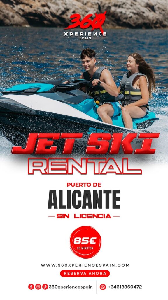 Imagen de Jet Ski Rental Alicante / Location de Jet Ski Alicante/ 360xperience/ Motos de Agua Alicante