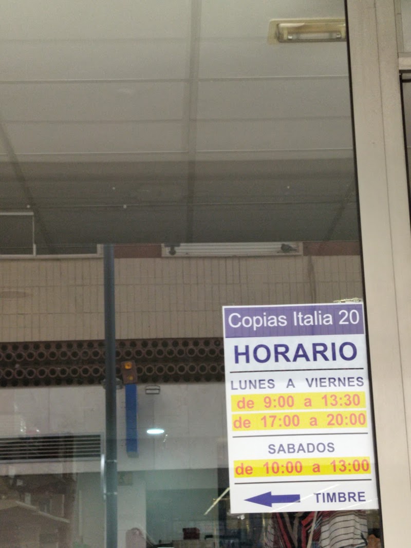 Imagen de Copias Italia 20