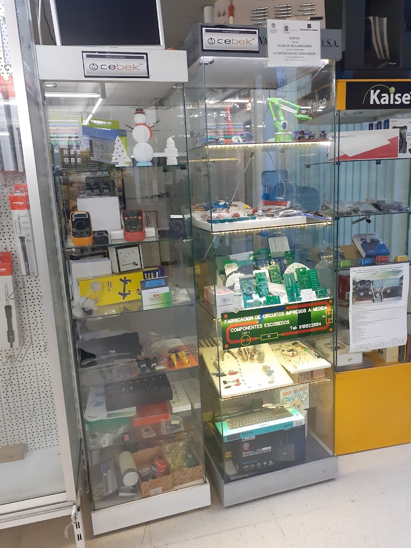 Imagen de Componentes Escobedos – Electrónica Alcalá