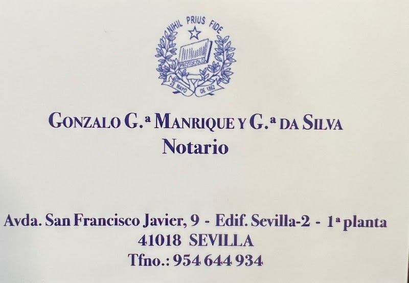 Imagen de Notaría Edificio Sevilla 2 – Gonzalo García Manrique