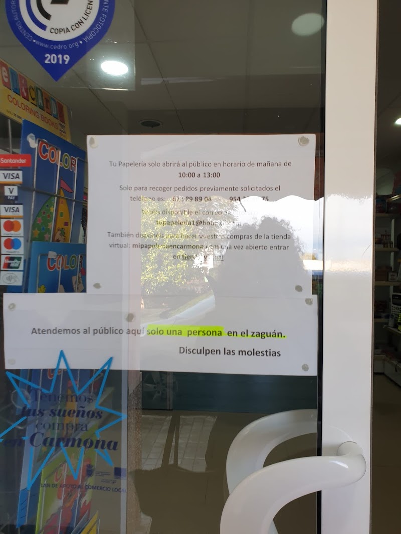 Imagen de negocio en Papelería en Andalucía