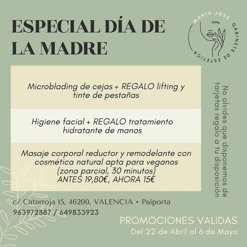 Imagen de Gabinete de Estética María José