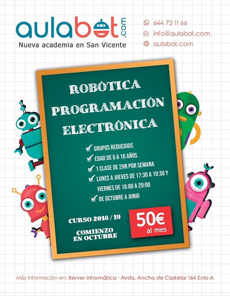 Imagen de negocio en Educación en San Vicente del Raspeig