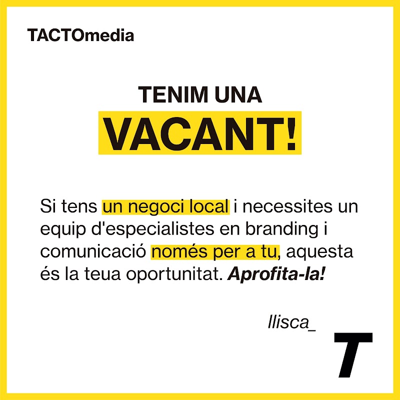 Imagen de Tactomedia – Agencia de Publicidad en Xàtiva.