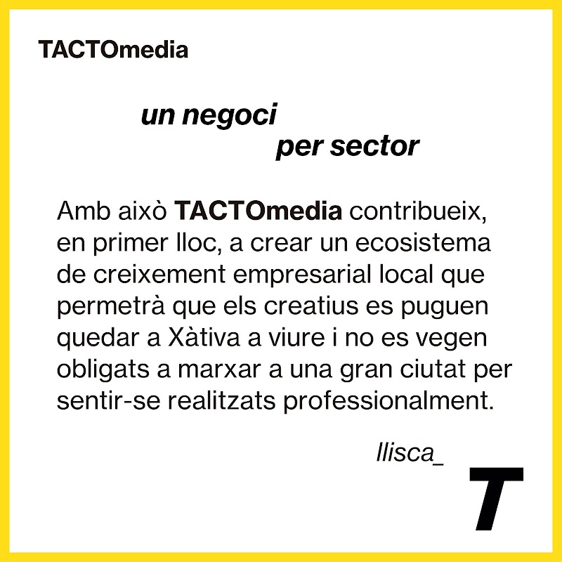 Imagen de Tactomedia – Agencia de Publicidad en Xàtiva.