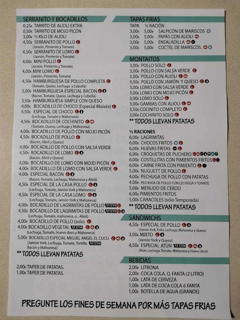 Imagen de Comida para Llevar Miguel Angel «cucu»