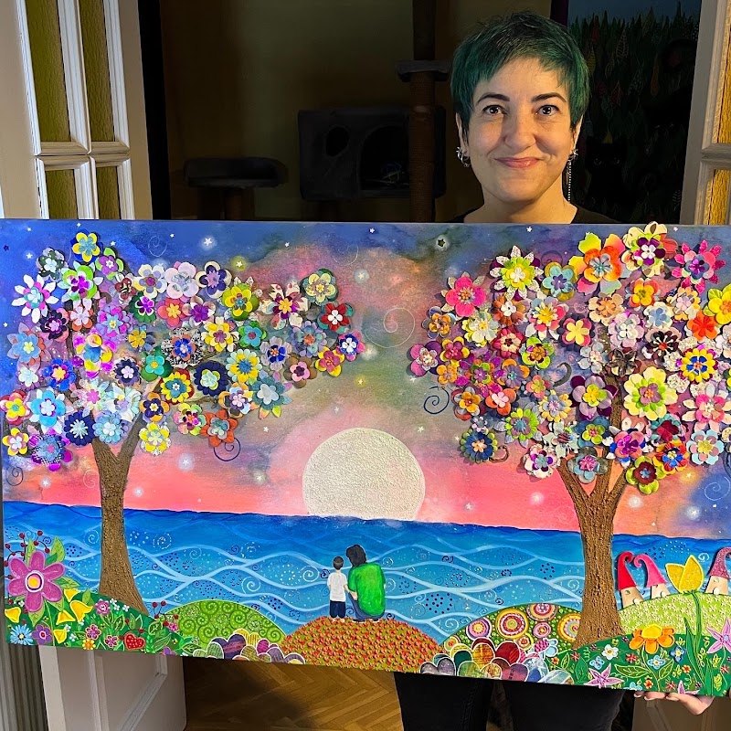 Imagen de Cuadritos de Colores Cuadros Personalizados