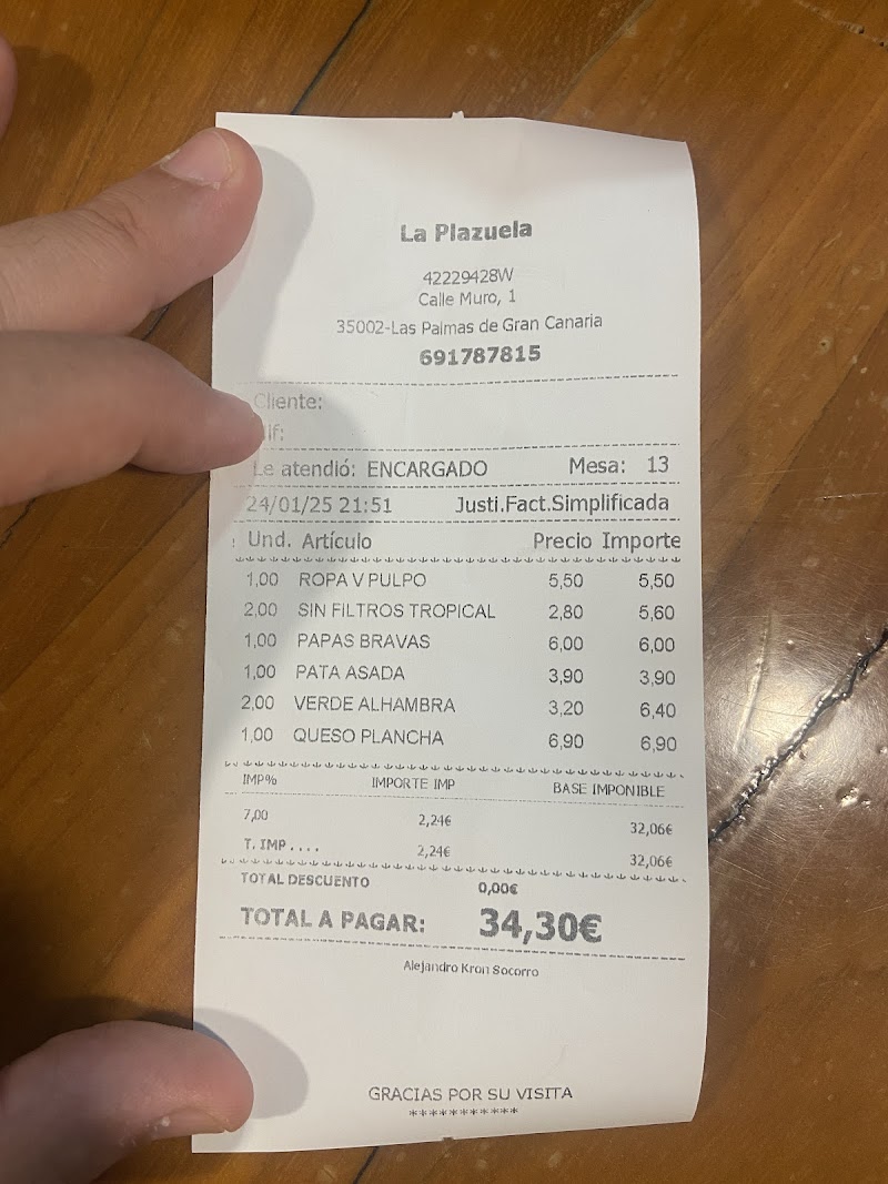 Imagen de La Plazuela Triana – Comida Canaria & Desayunos