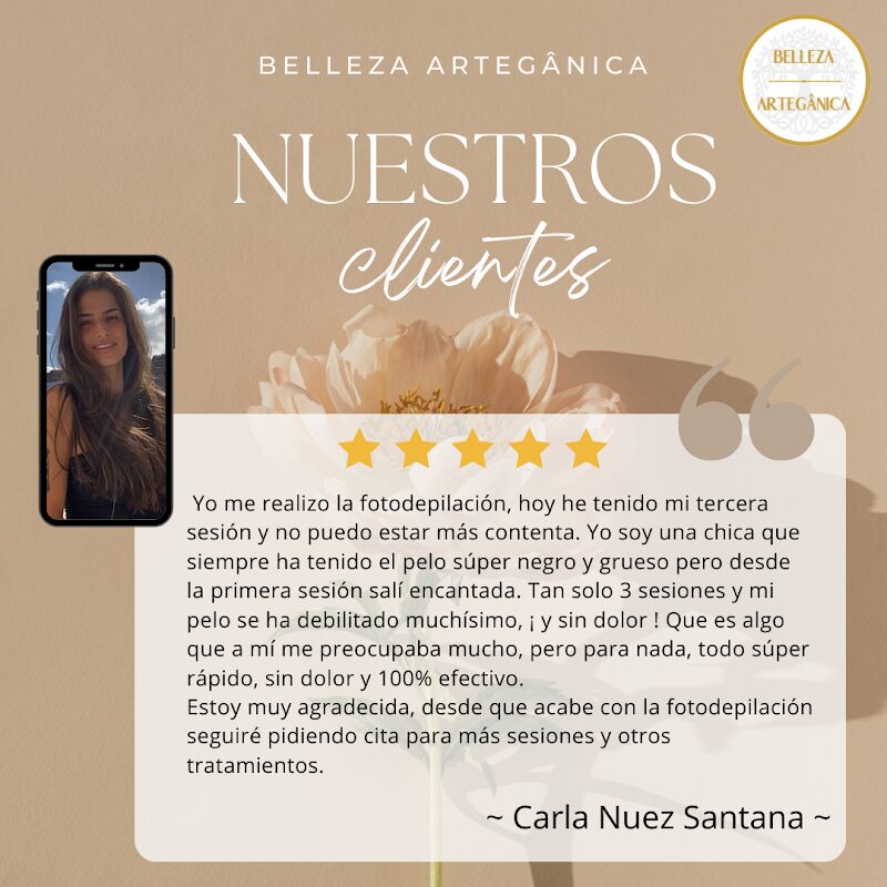 Imagen de Belleza Artegânica · Estética Terapéutica y Holística en Arucas