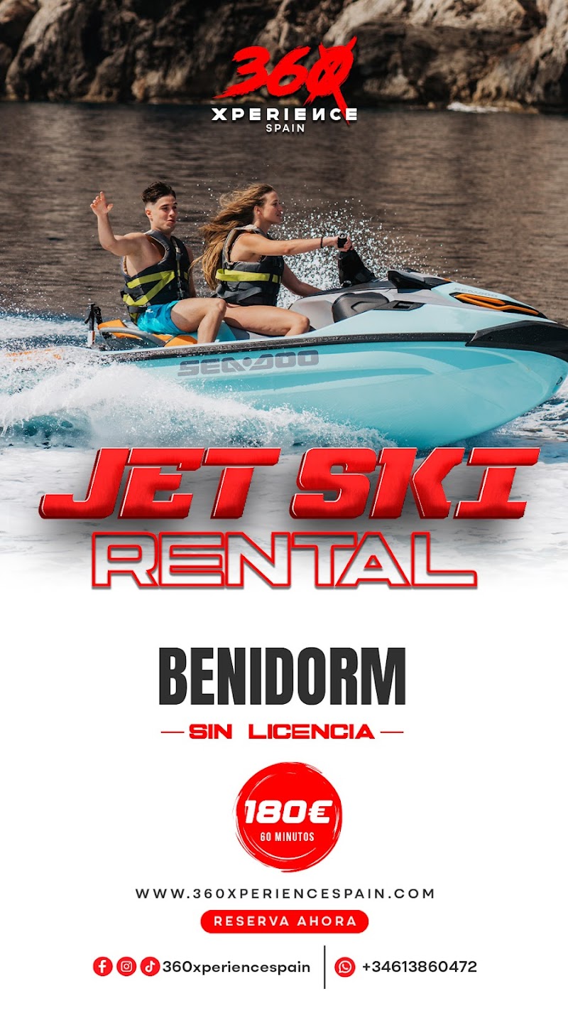 Imagen de Jet Ski Rental Benidorm Location Jet Ski Benidorm Jet Ski Tour Benidorm / 360xperience Alquiler de Moto de Agua Benidorm