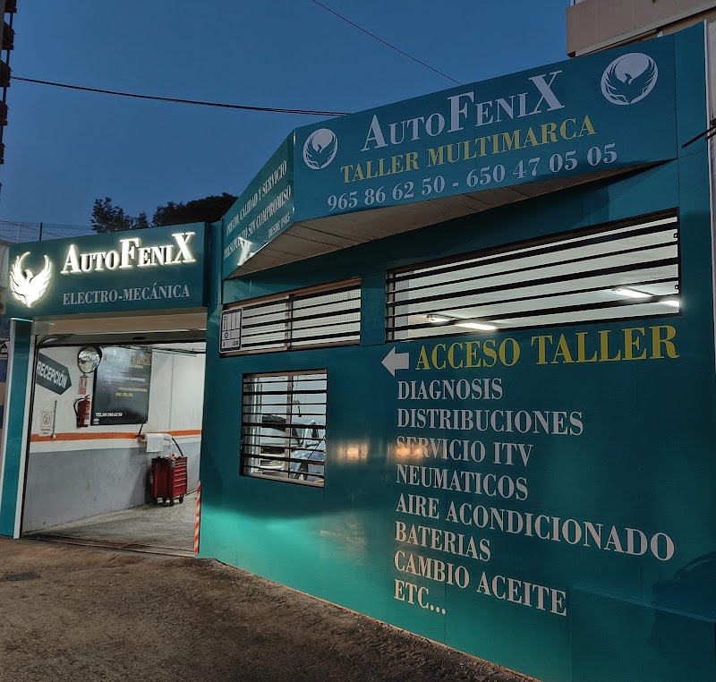 Imagen de Autofénix, Taller Electromecánico en Benidorm