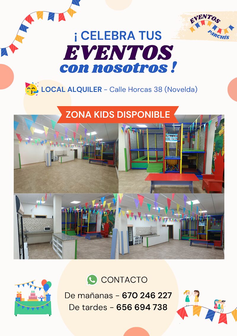 Imagen de Eventos Parchís Local Alquiler Cumpleaños