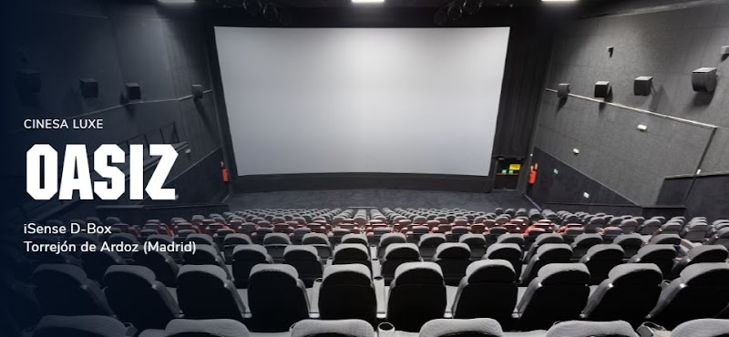 Imagen de Cinesa Luxe Oasiz · Isense · Dbox