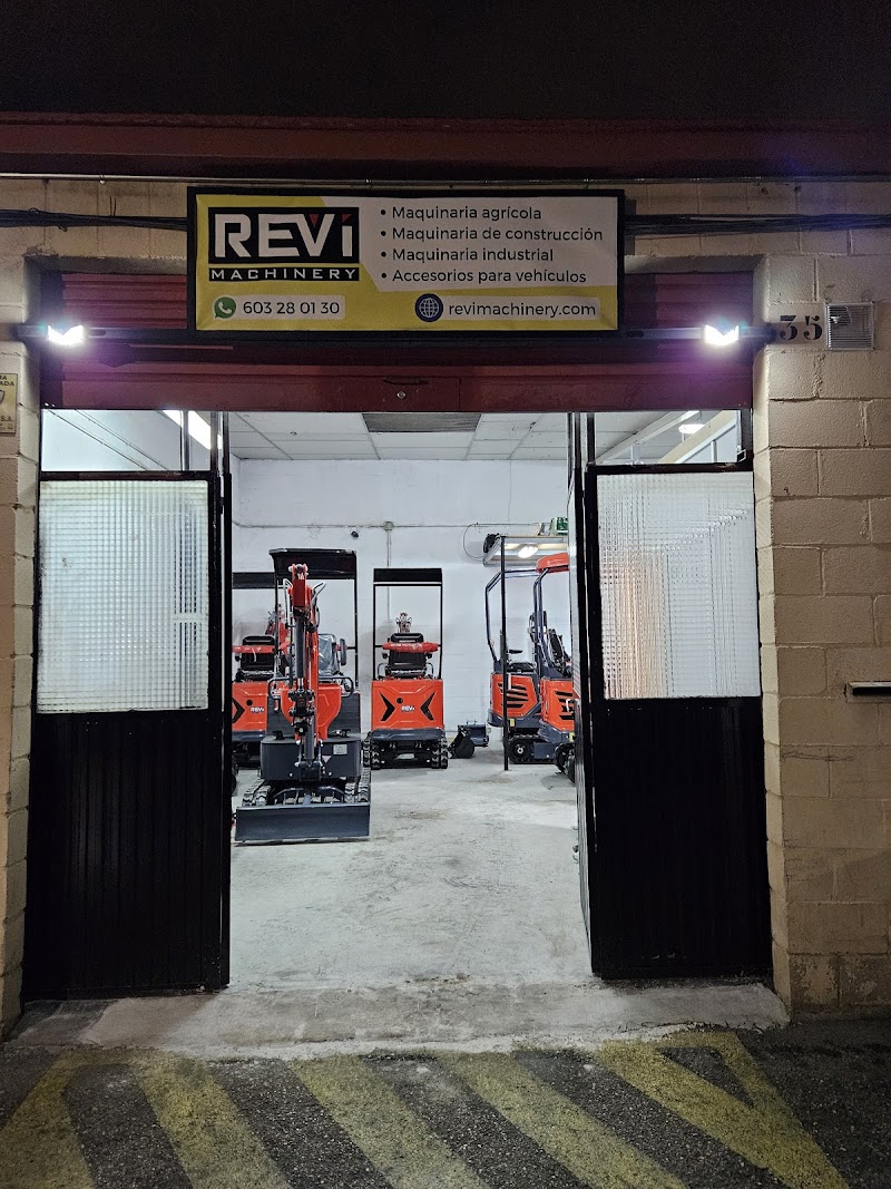 Imagen de Revi Machinery – Miniexcavadoras | Carretillas Elevadoras | Dumpers | Maquinaria y Accesorios