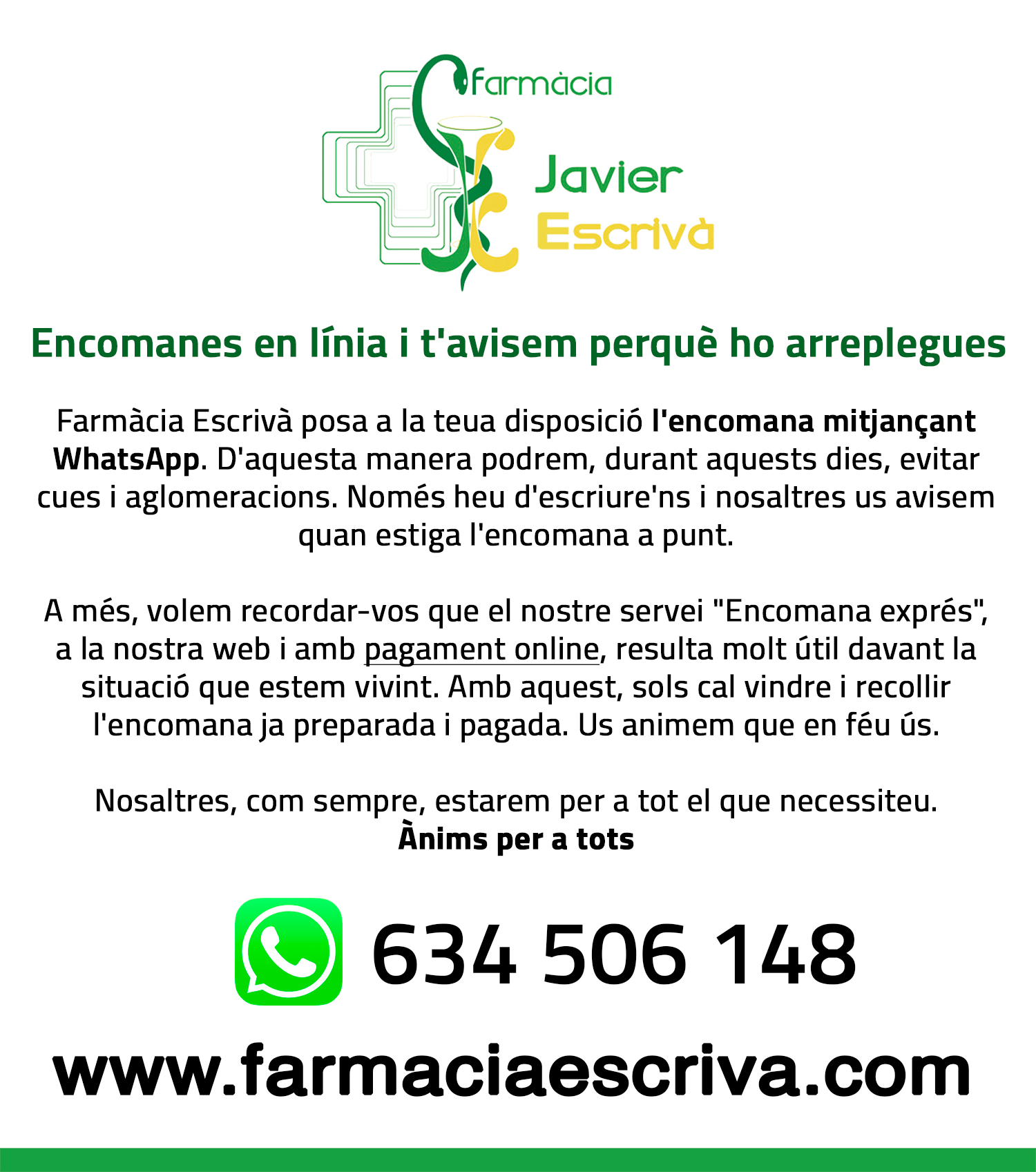 Imagen de Farmacia Javier Escrivà