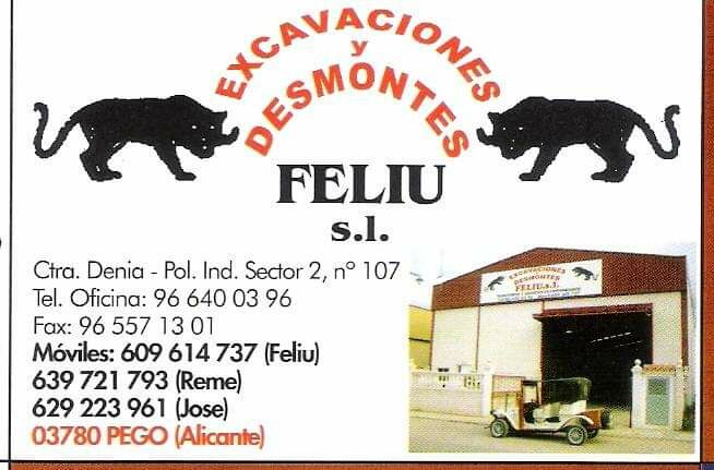 Imagen de Excavaciones y Desmontes Feliu S L