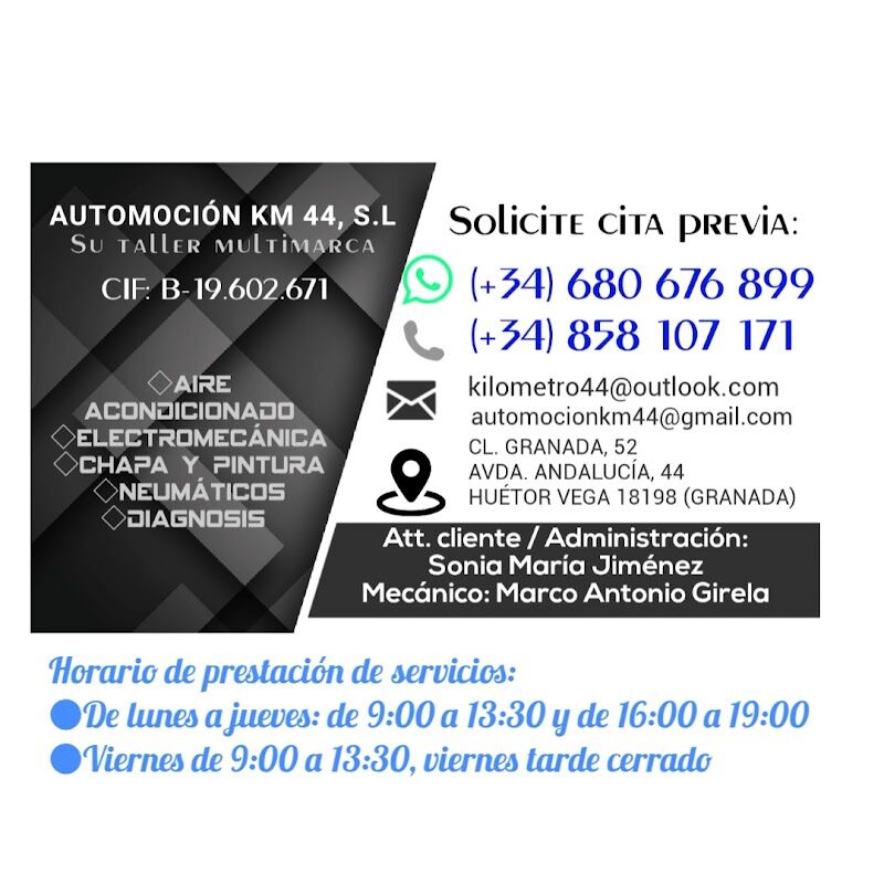 Imagen de negocio en Automoción en Huétor Vega