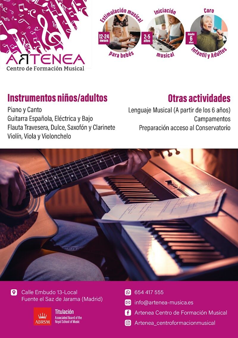 Imagen de negocio en Escuela de arte y música en Fuente el Saz de Jarama