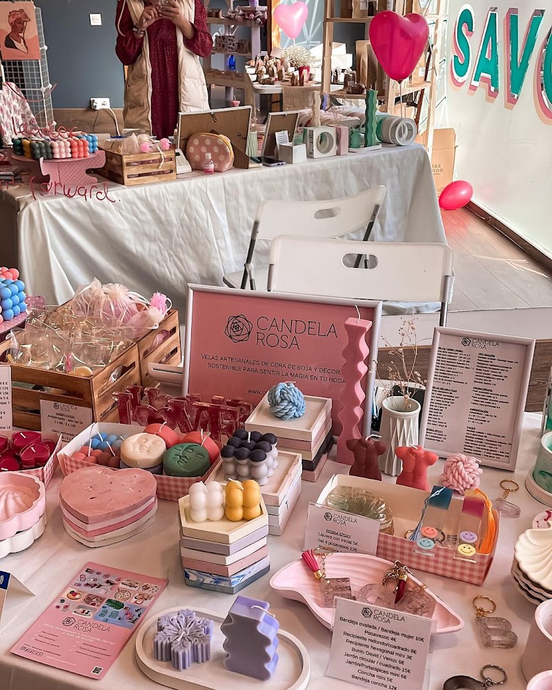Imagen de Candela Rosa : Velas Artesanales Veganas Aromáticas y Decoración Hecho a Mano en España