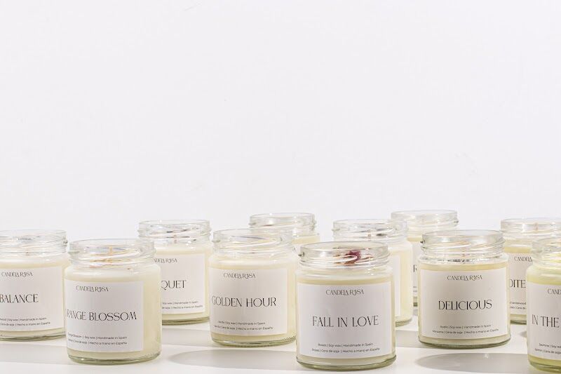 Imagen de Candela Rosa : Velas Artesanales Veganas Aromáticas y Decoración Hecho a Mano en España