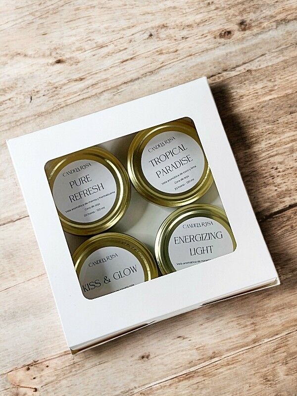 Imagen de Candela Rosa : Velas Artesanales Veganas Aromáticas y Decoración Hecho a Mano en España