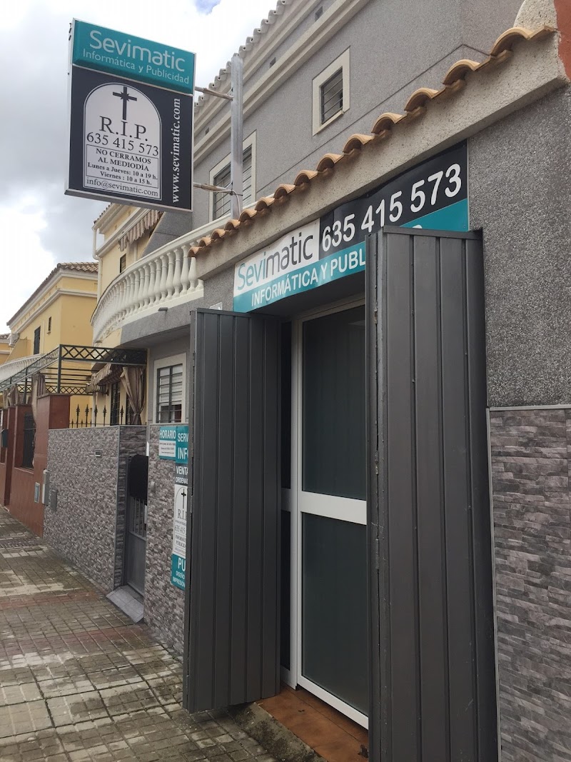 Imagen de Sevimatic – Informática y Publicidad | Cerrado en Agosto por Vacaciones
