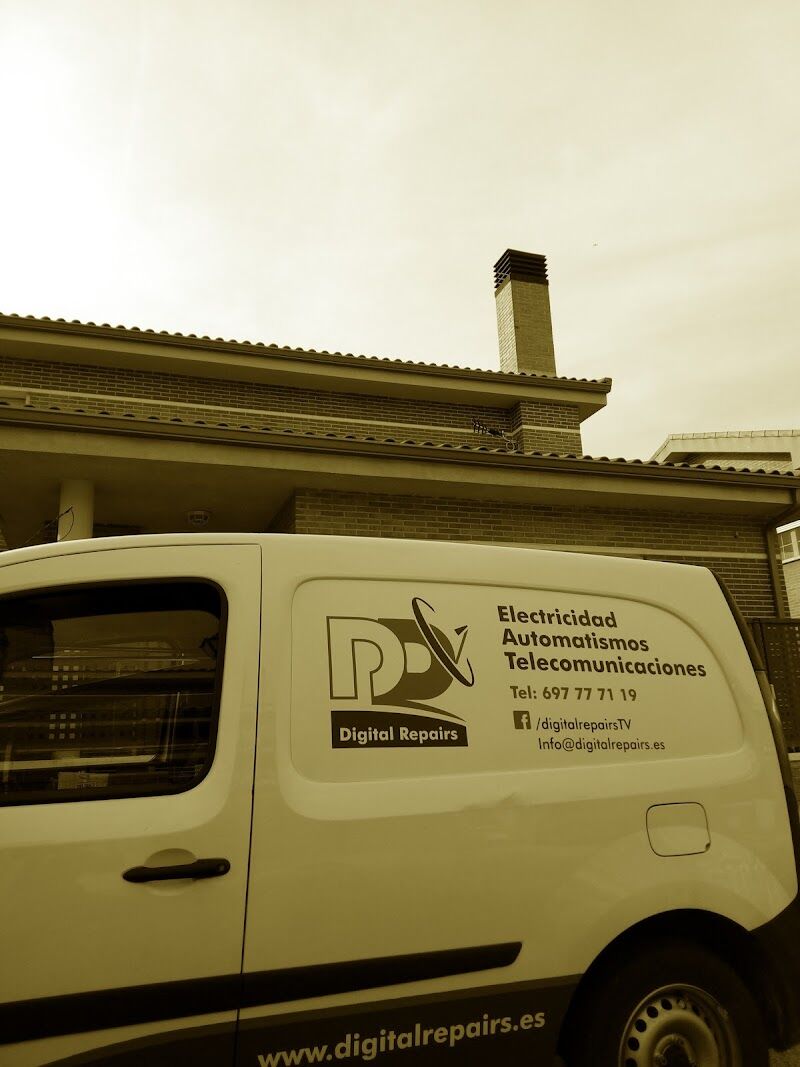 Imagen de Digital Repairs Soluciones – Cctv – Electricidad – Porteros Automáticos – Puertas Automáticas Garaje – Antenista – Domótica