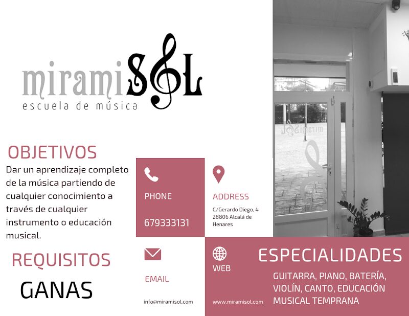 Imagen de negocio en Escuela de arte y música en Alcalá de Henares