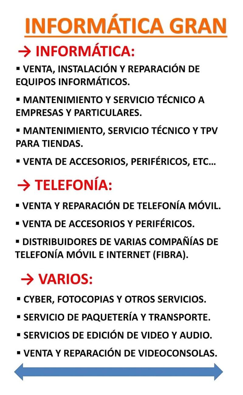 Imagen de negocio en Tienda de informática en Provincia de Alicante