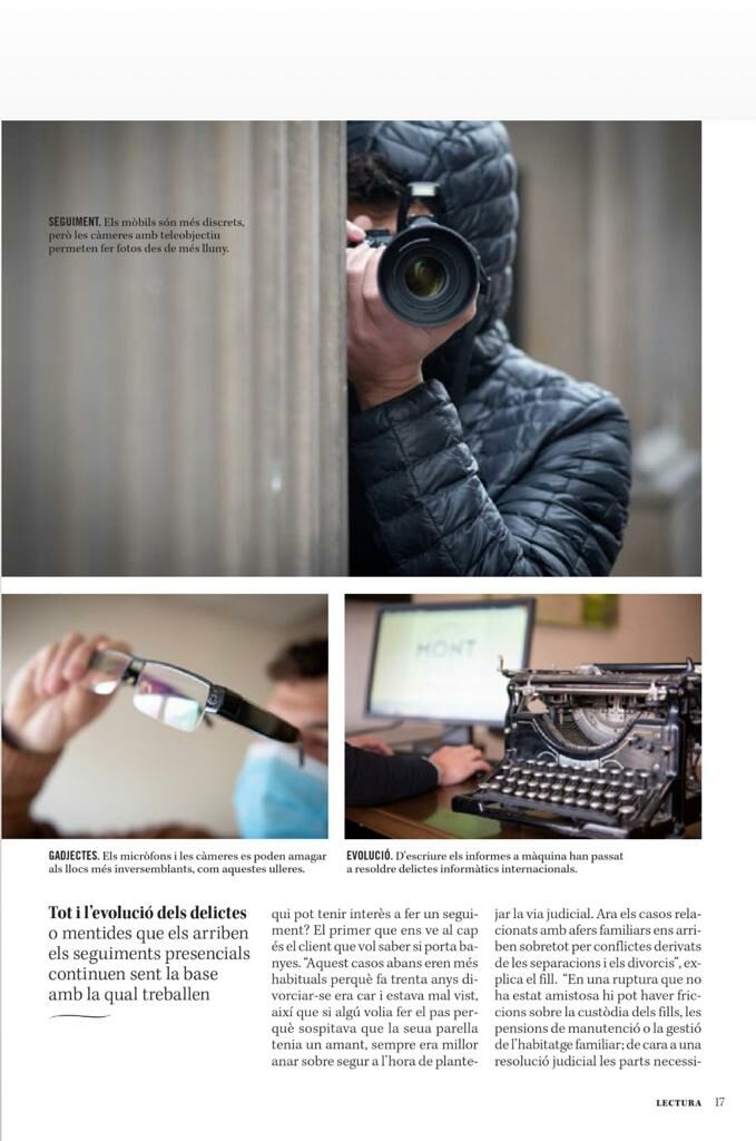 Imagen de negocio en Detective privado en Provincia de Lérida
