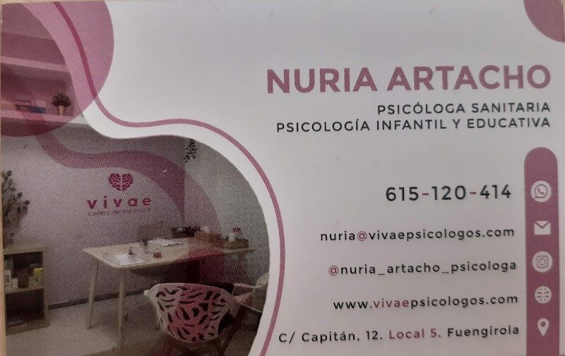 Imagen de Psicología Nuria Artacho