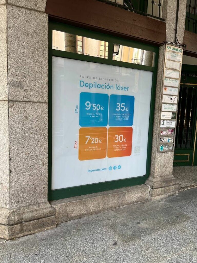 Imagen de Láserum Valladolid Platería | Depilación Láser Diodo