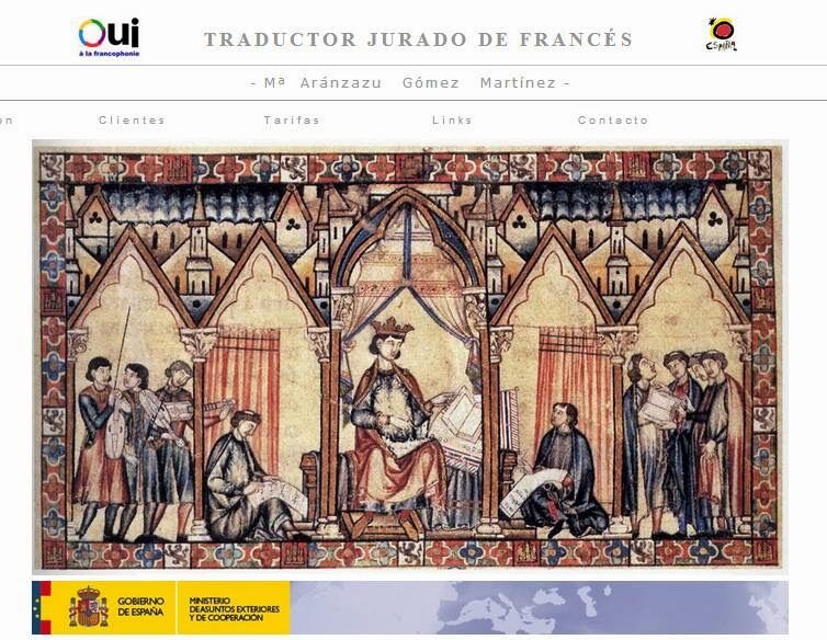 Imagen de Traductor Jurado de Francés Mª Aránzazu Gómez Martínez