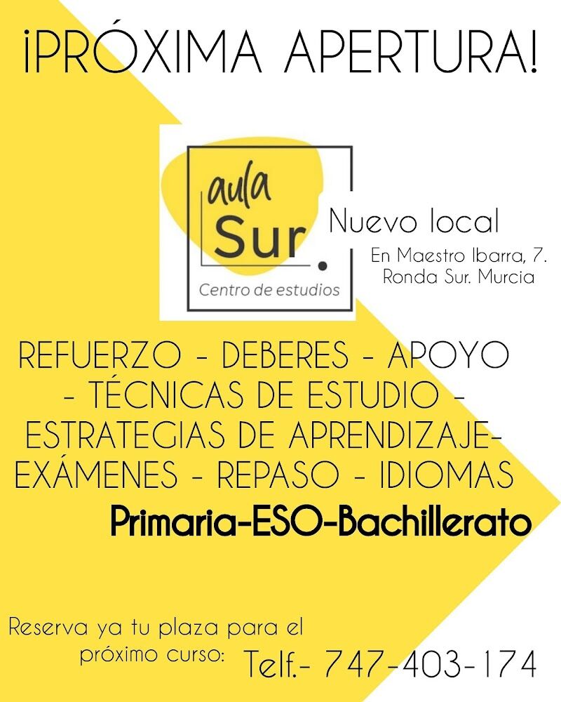 Imagen de Aula Sur Centro de Estudios