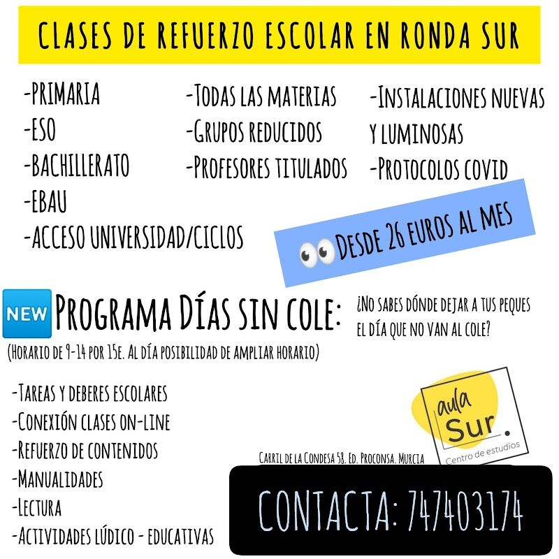 Imagen de Aula Sur Centro de Estudios