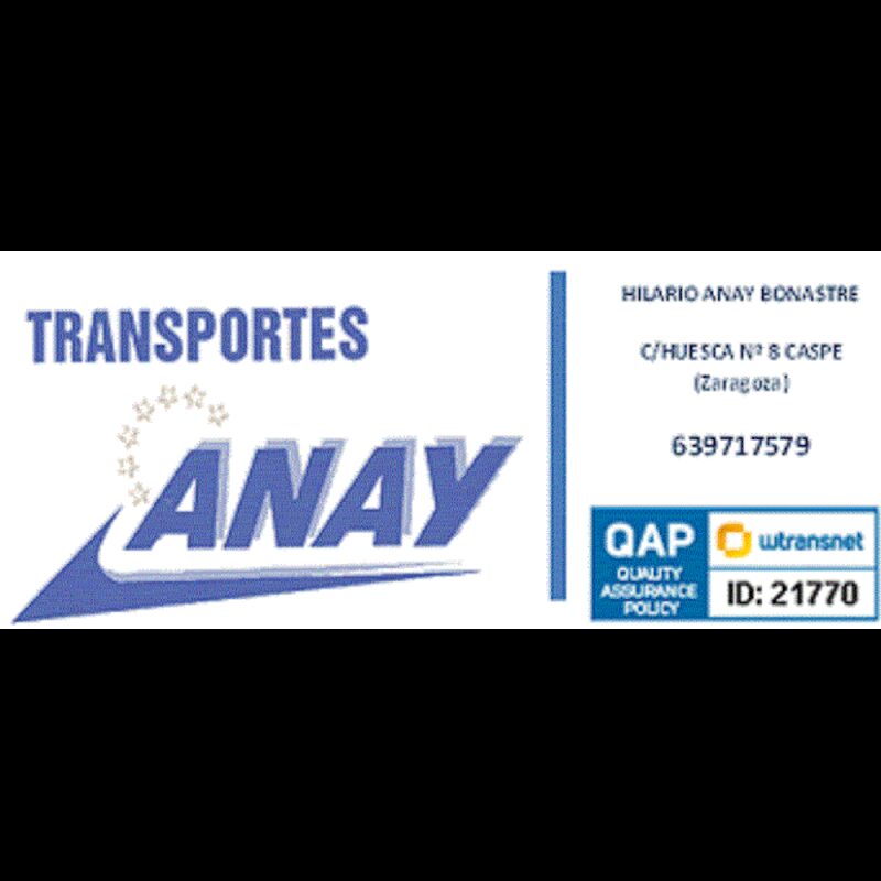 Imagen de negocio en Transporte de mercancías en Caspe