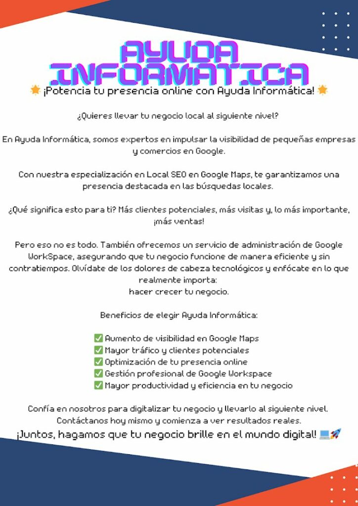 Imagen de Ayuda Informática | Informática Robledo | Digitalización de Empresas