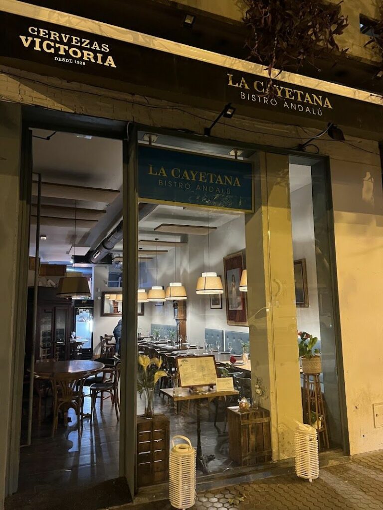 Imagen de La Cayetana Marqués de Paradas | Restaurante Sevilla