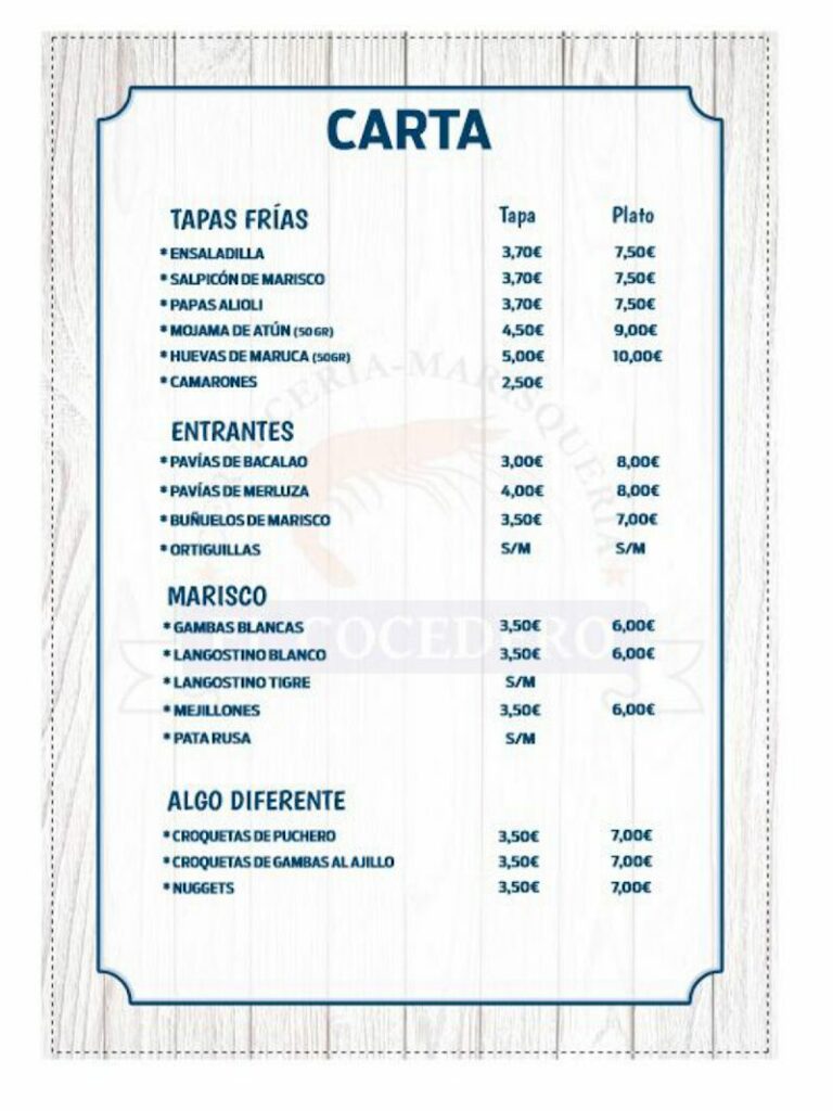Imagen de Marisquería el Cocedero de Villaverde