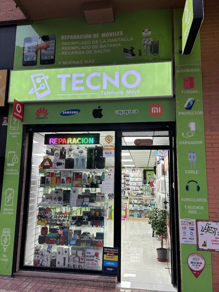 Imagen de Tecno Telefonía Móvil. Reparación – Gls Pacershop – Inpost – Ria Envío de Dinero