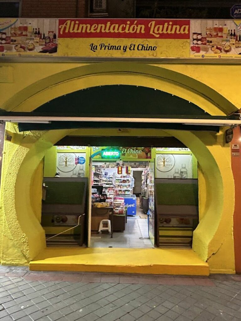 Imagen de “alimentación Latina la Prima y el Chino”