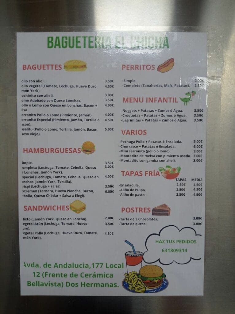 Imagen de Baguetería el Chicha