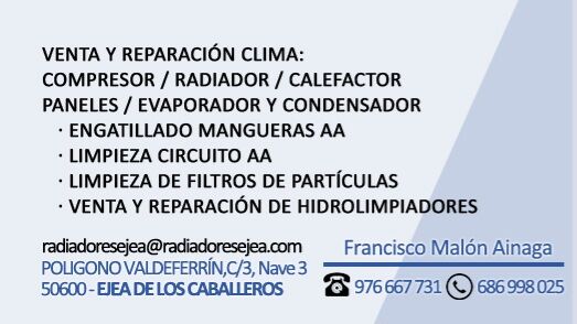 Imagen de Radiadores Ejea