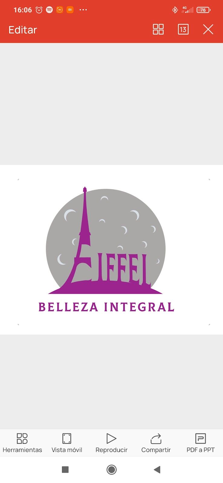 Imagen de Eiffel Belleza Integral