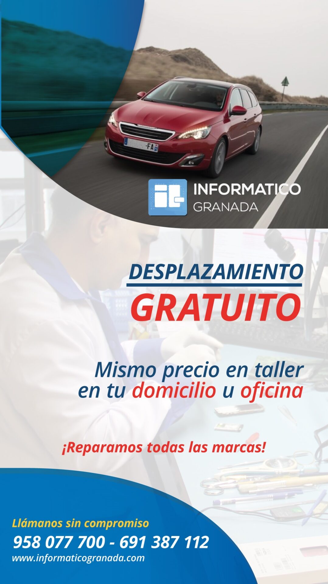 Imagen de Informatico Granada. Servicio Informatico a domicilio