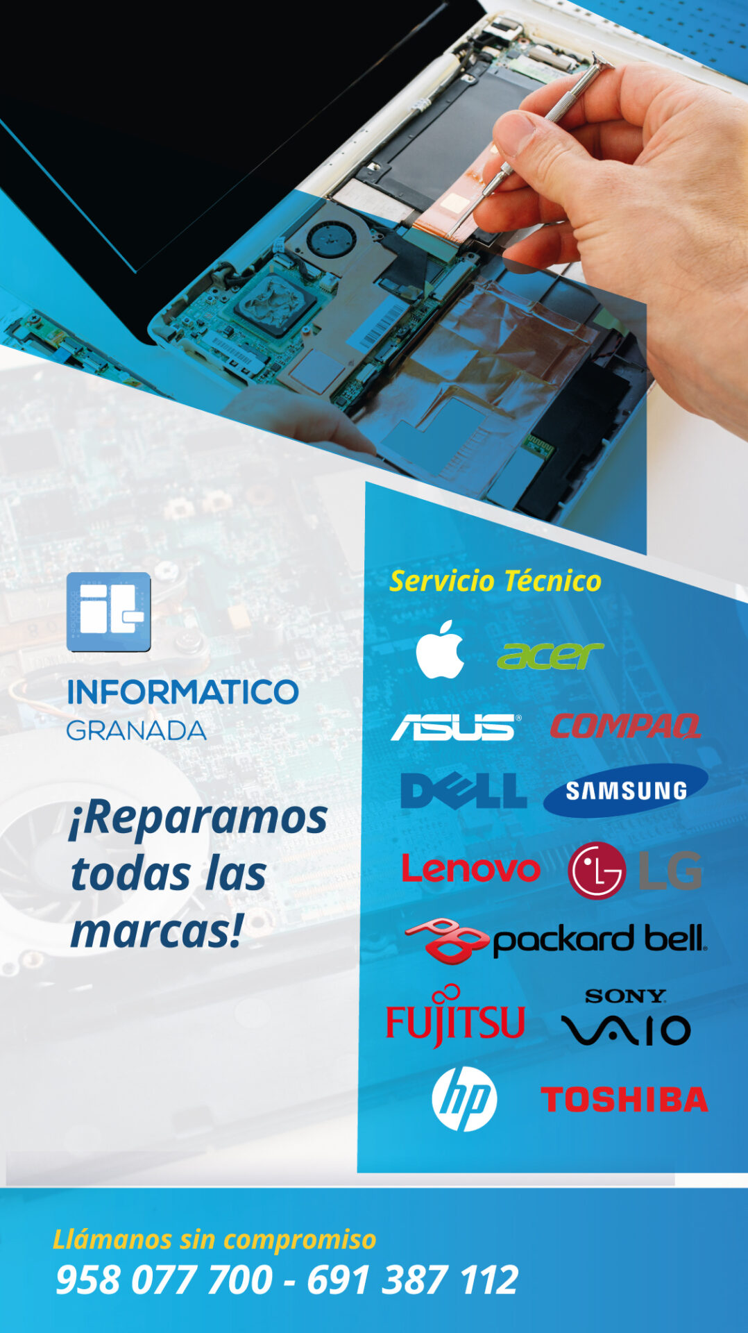 Imagen de Informatico Granada. Servicio Informatico a domicilio