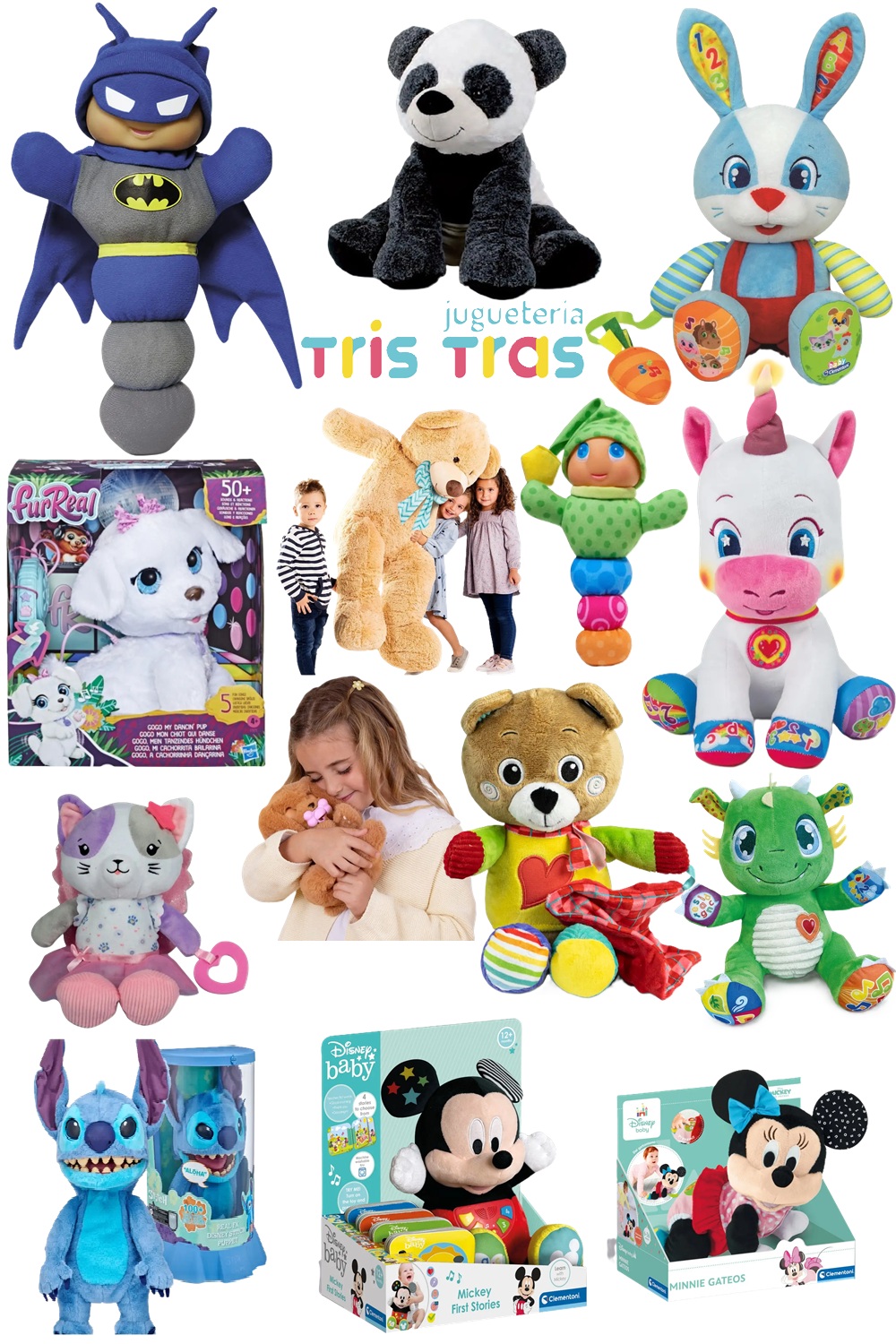 Oferta de Peluches electrónicos en juguetería Tristras