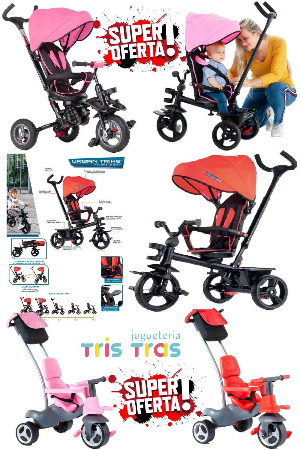 Oferta en Triciclos en juguetería Tristras